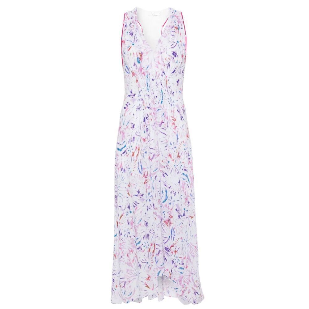 IRO Laini Light Print Floral-Print Midi Ddress NWT Size Small